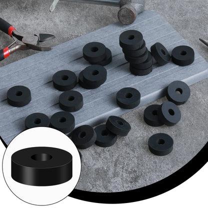 25 PCS Rubber Washers for Automotive Applications (3/4 Inch OD x 1/4 ID)
