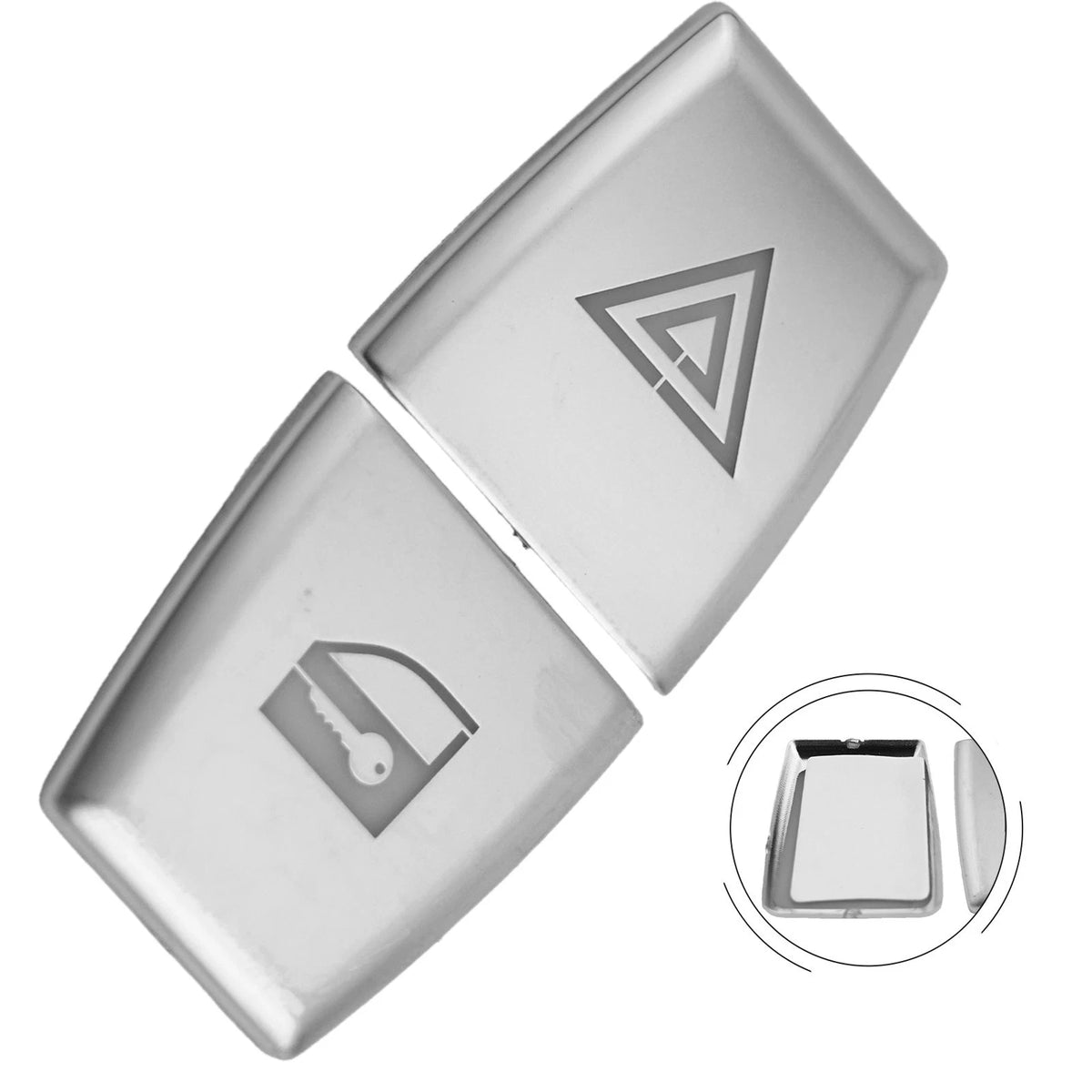 ABS Car Warn Light Button Cover Sticker for BMW 5 Series X6 E70 E71 E84 E60
