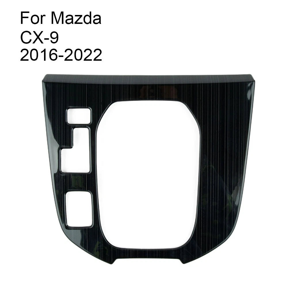 Knob Panel Cover for Mazda - Black Gear Shift Decor