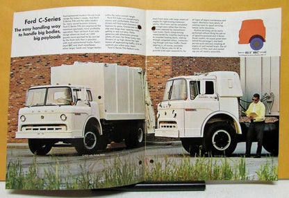 Sales Brochure for Ford Tilt Cab C Series Trucks (1972)