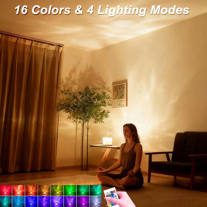 Ocean Wave Projector Light for Home Use (4.33")