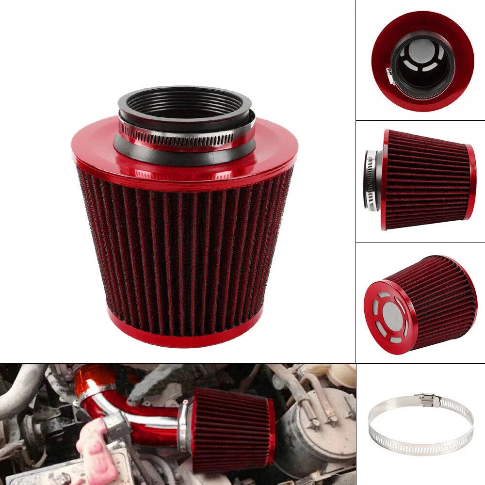 High Flow 3" 76mm Cold Air Intake Filter