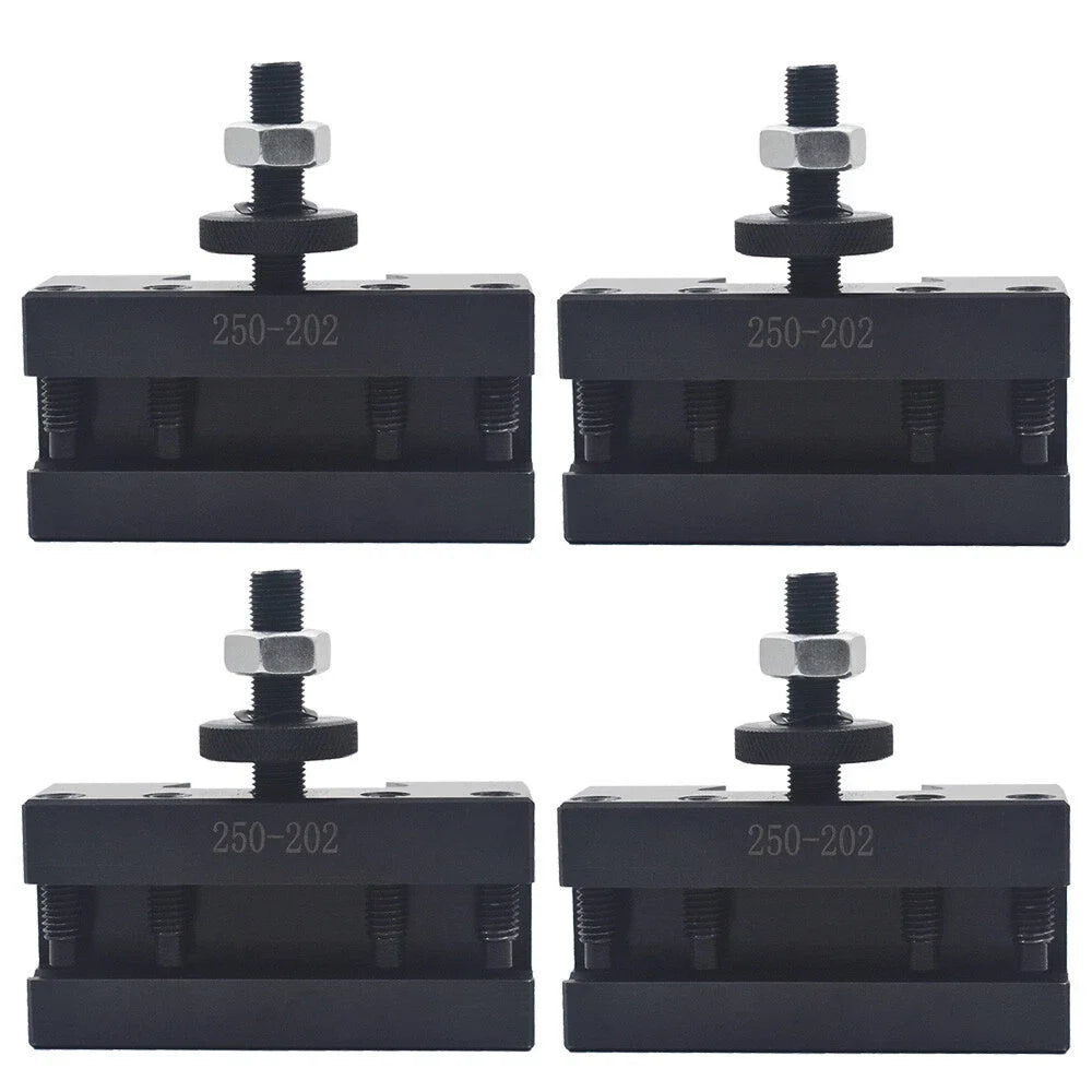 4Pcs BXA #2 Quick Change Tool Post Holder for Various Lathes (250-202)