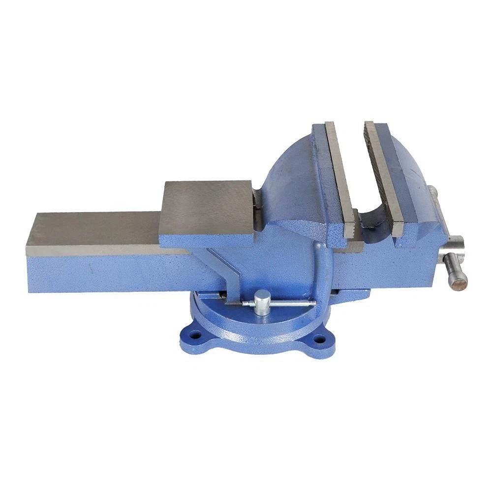 8" Precision Mechanic Bench Vise Table Top Clamp with Locking Swivel Base
