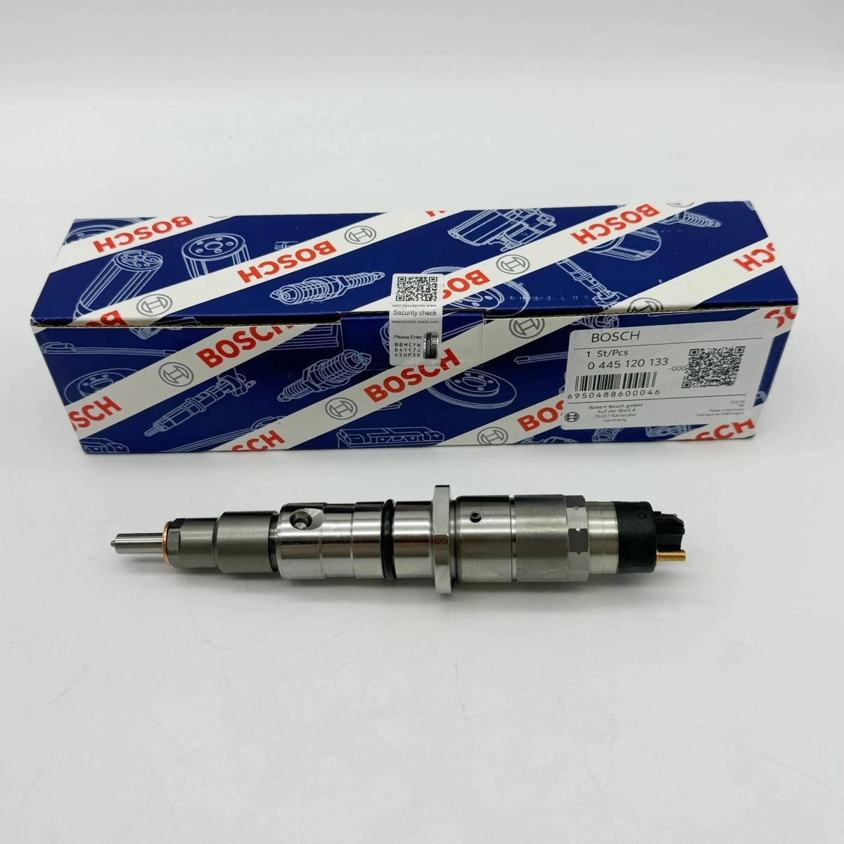 6X Fuel Injectors 0445120133 for Cummins QSC8.3 QSL8.9 QSL9 (2003–2023)