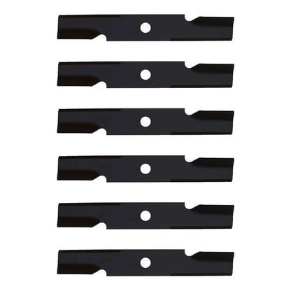 6 High Lift Mower Blades for Exmark Zero Turn Mower (48" Deck)