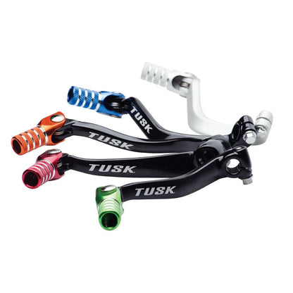 Folding Shift Lever for Tusk (Black/Blue Tip)