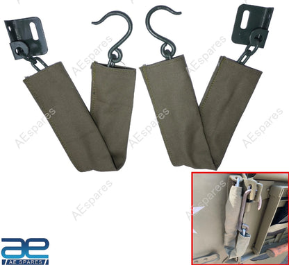 Tailgate Chain with Bracket & Cover Pair for Jeep Willys CJ2A CJ3A CJ5