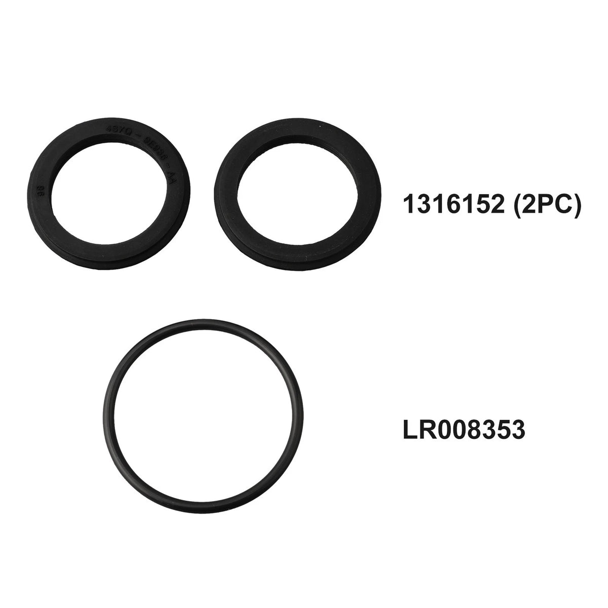 Gasket Seals for Throttle Body (LR008353/1316152)