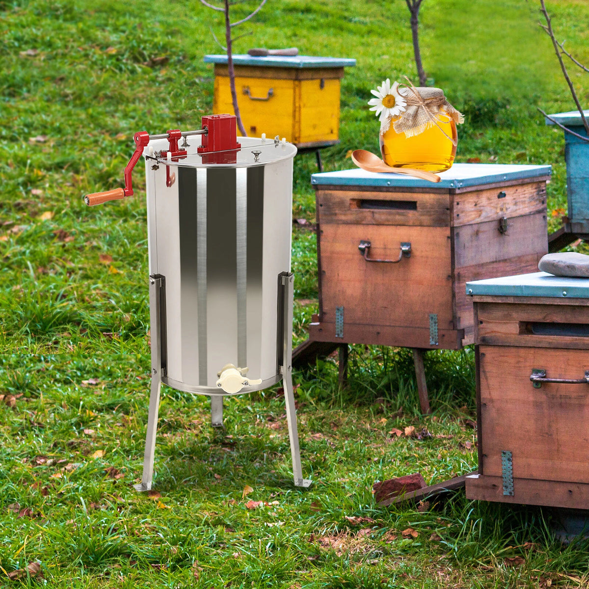 Manual 3 Frame Honey Extractor for Beekeeping (2010–2023)