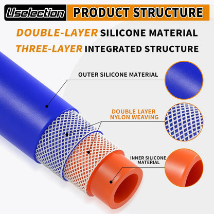 20FT Silicone Heater Hose 1/2" ID High Temp Coolant Radiator Line