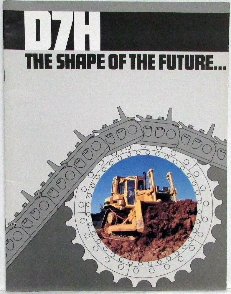 Caterpillar D7H Sales Brochure (1986–1996)