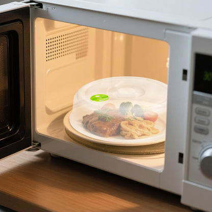 Set of 6 Microwave Splatter Covers, 10"-4.5", Clear