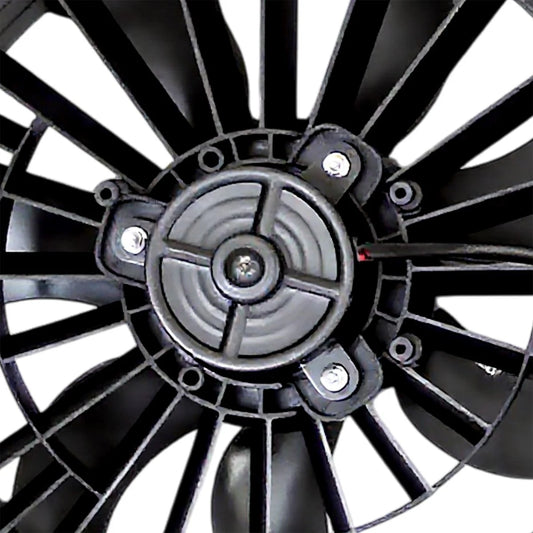 Cooling Fan Assembly for Chevy Pontiac Montana Buick Terraza Uplander (2005–2009) - 18024629, 621382, 15875021, 15875023, 15875024, 15875026, 15875027