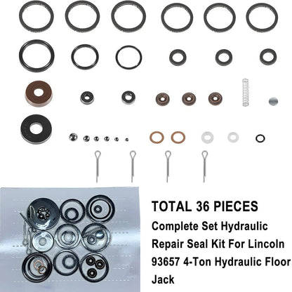 4 Ton Cylinder Repair Seal Kit for Lincoln Walker Floor Jack