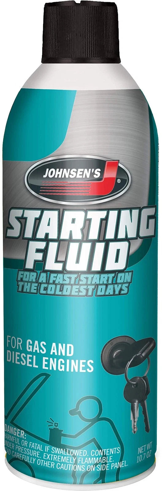 12 Pack Starting Fluid for Fast Engine Starts and Performance