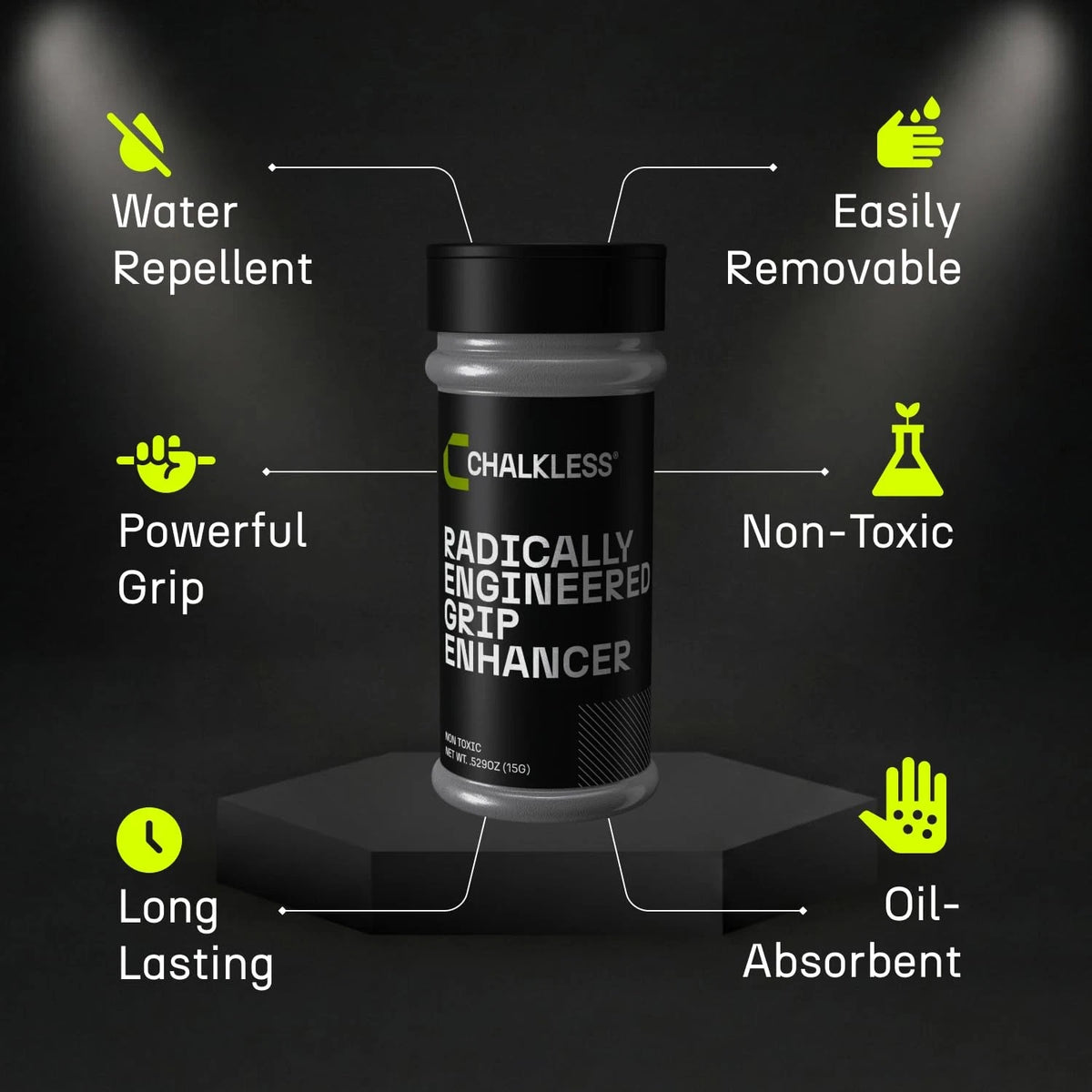 Chalkless Grip Enhancer for