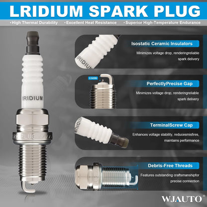4X Iridium Spark Plugs for