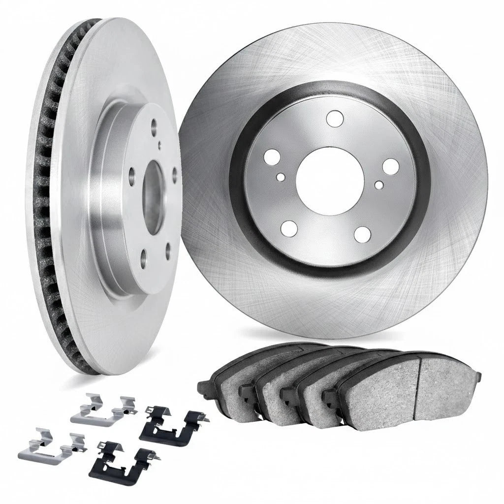 Brake Rotor Set for Jaguar XE (2017–2019) ALX-PAU-DF-6512-20164-CLA1