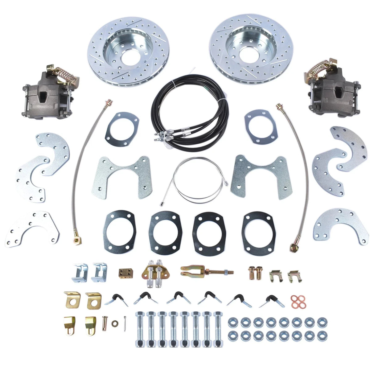 Rear Disc Brake Kit for Ford 8 Inch & 9 Inch (1960–1986) - Complete