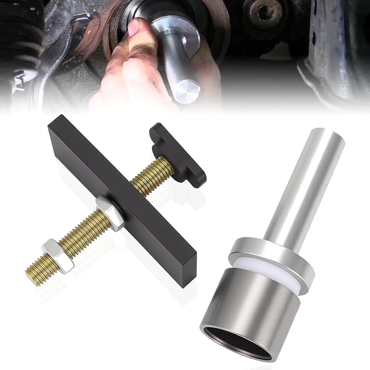 Needle Bearing Puller Tool Kit for Toyota CV Axle (8" Clamshell)
