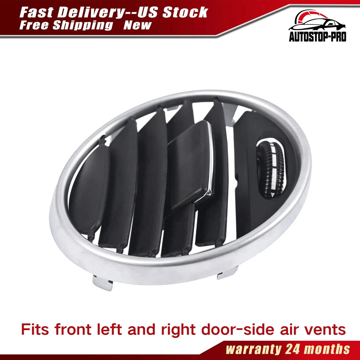 A/C Air Vent Grill for Mercedes-Benz ML350 GL450 ML63 (2006–2011) 1648301954, A1648301954
