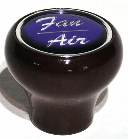 1" Purple Glossy Dash Control Knob for UP (23539)