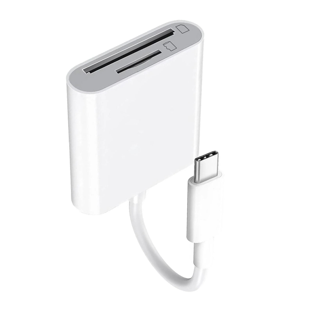 Memory Card Viewer Adapter for iPhone 15 16 17, iPad Mini, MacBook