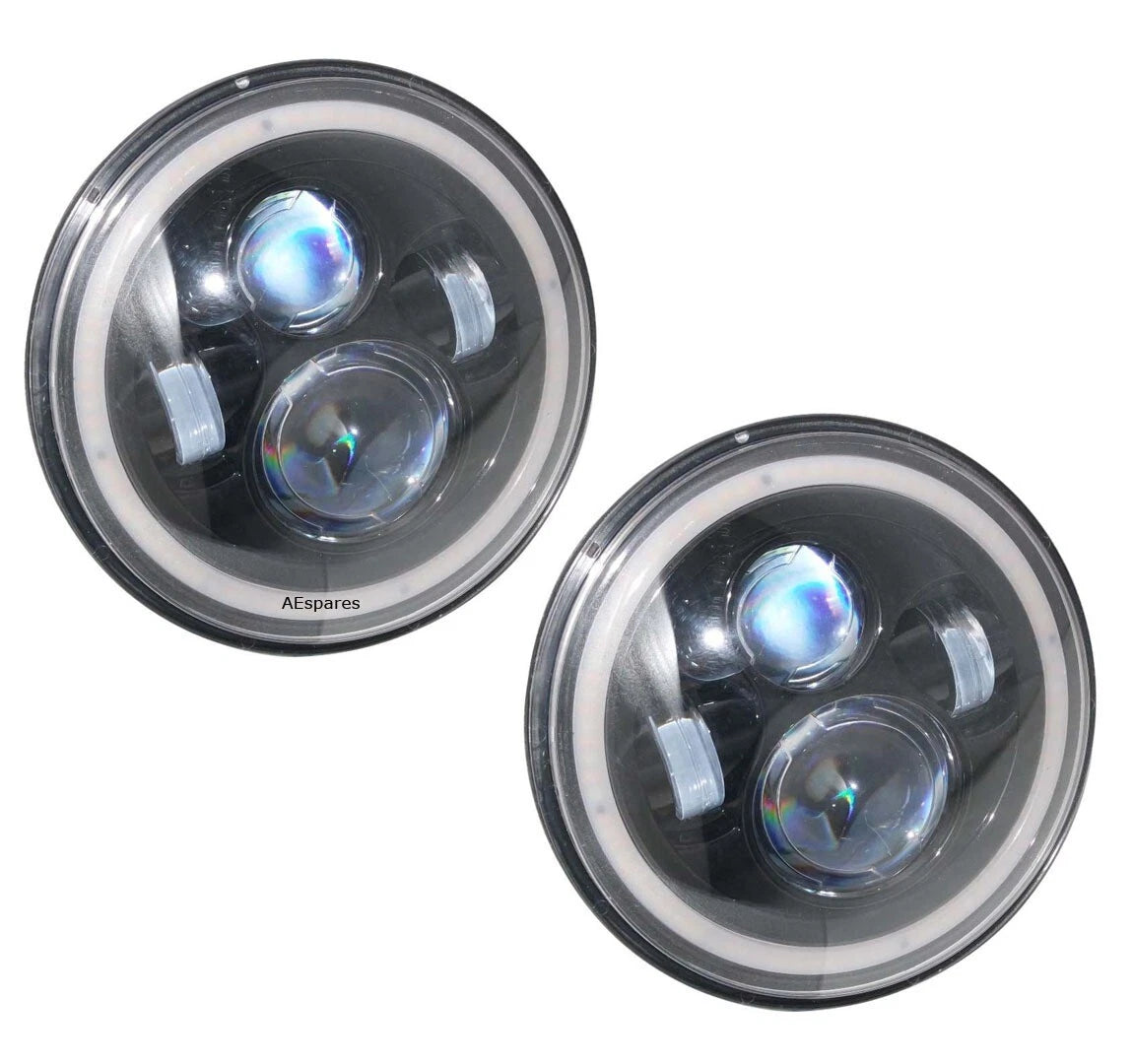 7" LED High/Low Beam Headlights for Mahindra Roxor LE (2018)