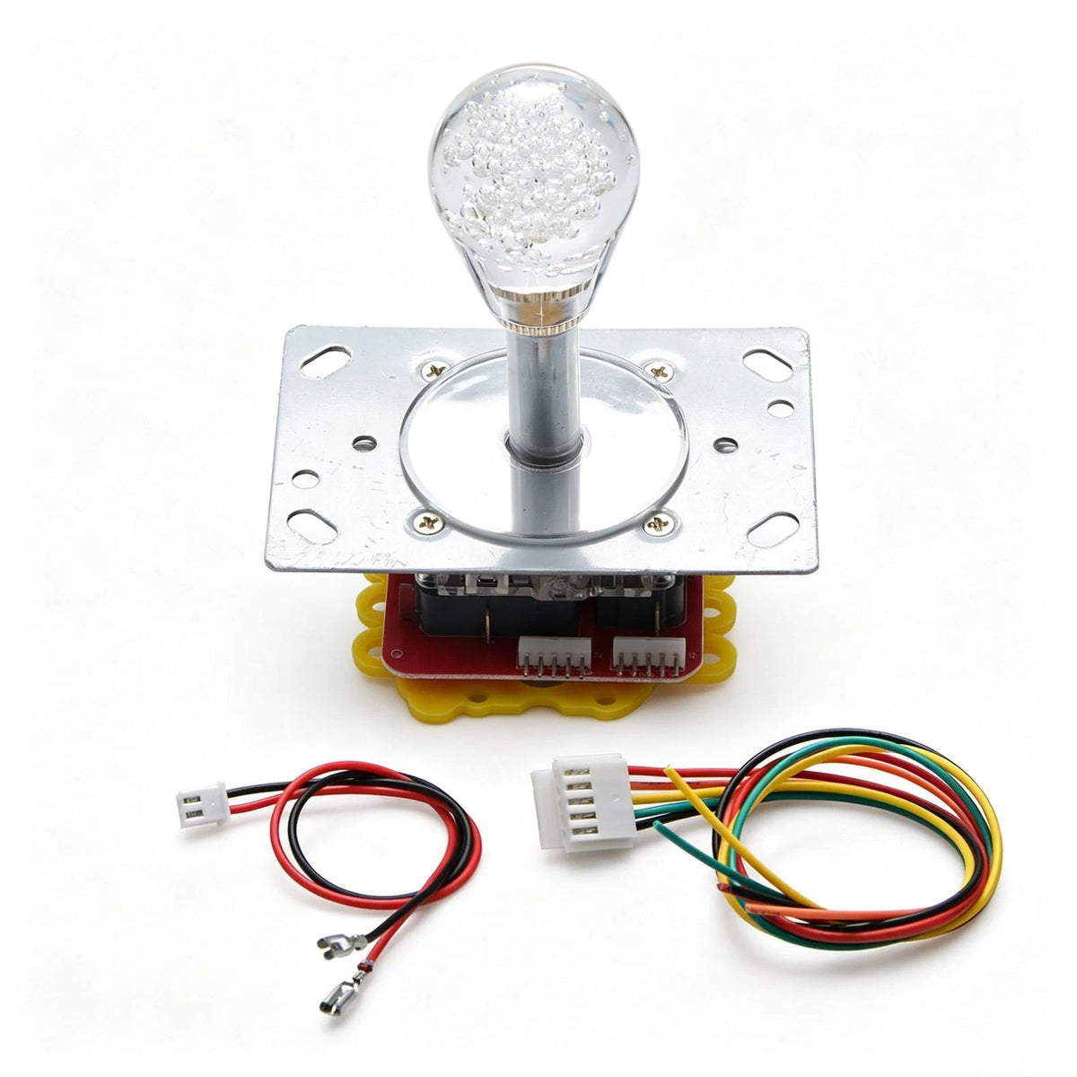 4-Way Arcade Joystick for Jamma Machine Cabinet - Colorful LED Illuminated