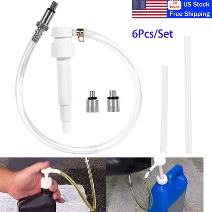Outboard Motor Lower Unit Gear Oil Change Pump Kit 8in 8mm 10mm