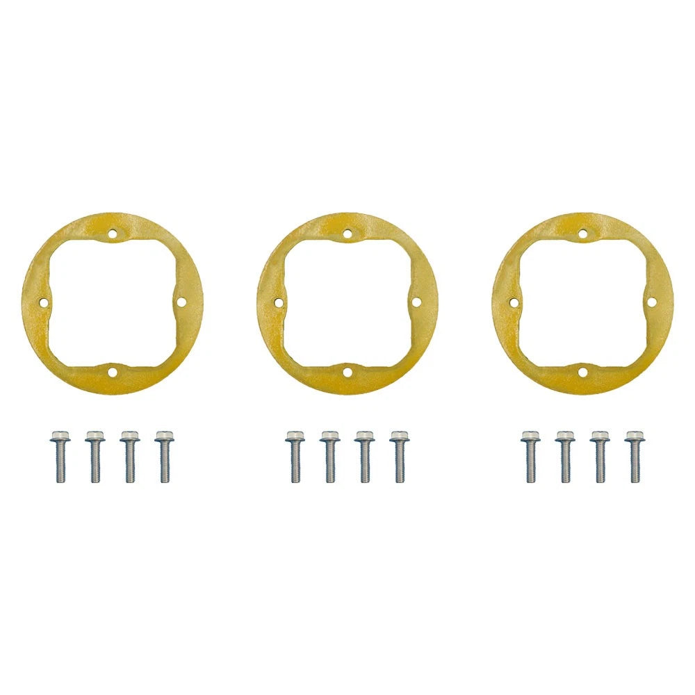 Set of 3 Deck Repair Rings w/ Bolts for Spindles LTX 1050