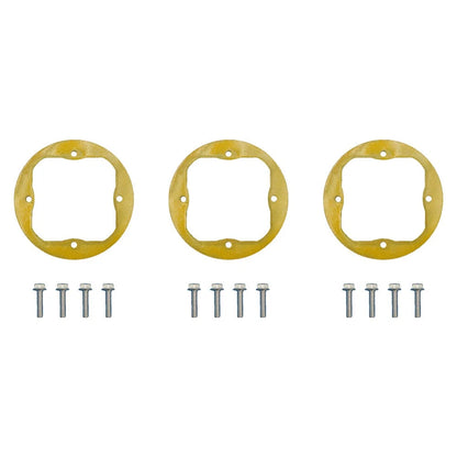 Set of 3 Deck Repair Rings w/ Bolts for Spindles LTX 1050