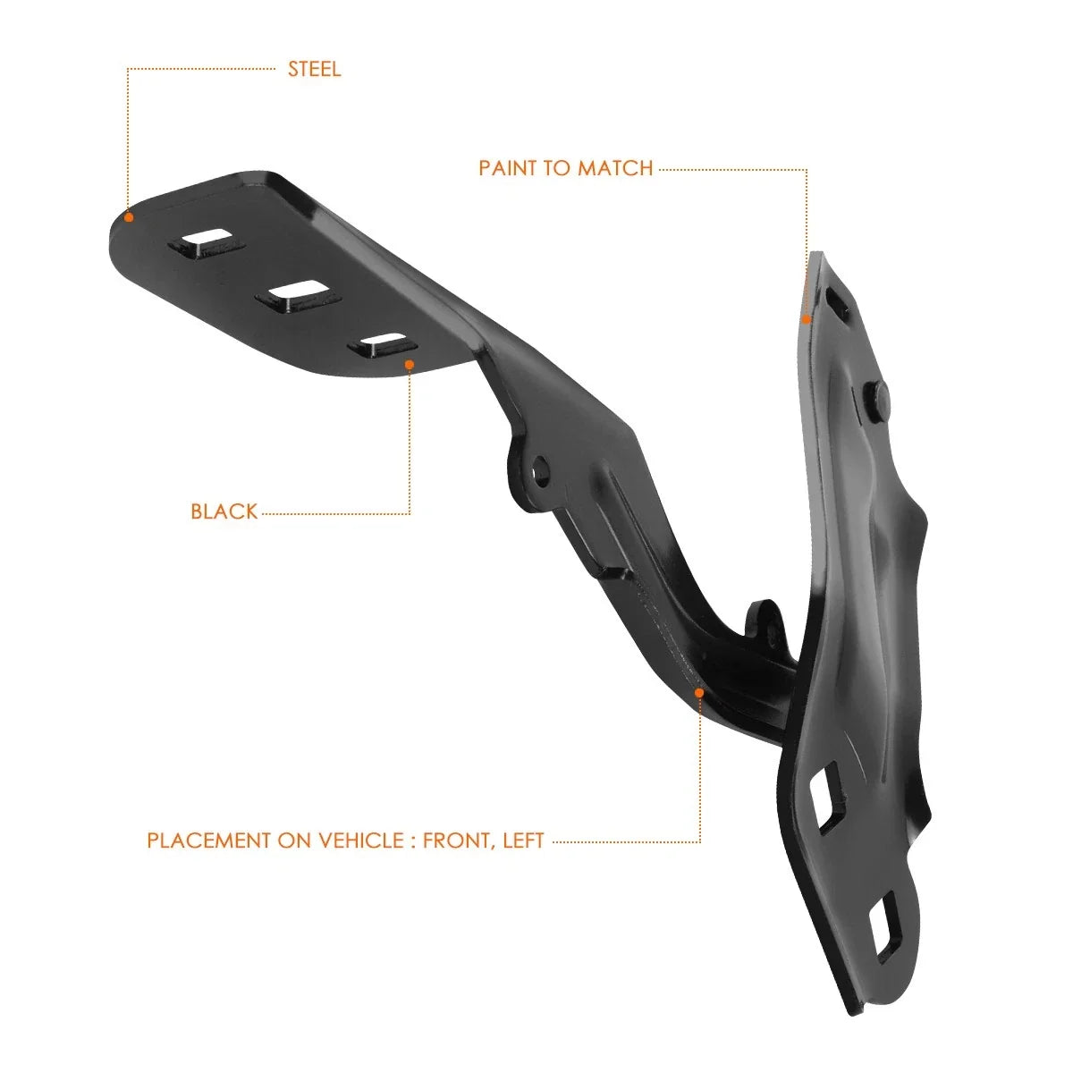 Steel Engine Hood Hinge for Ford Focus MKC Escape 2012-2018 Left Side