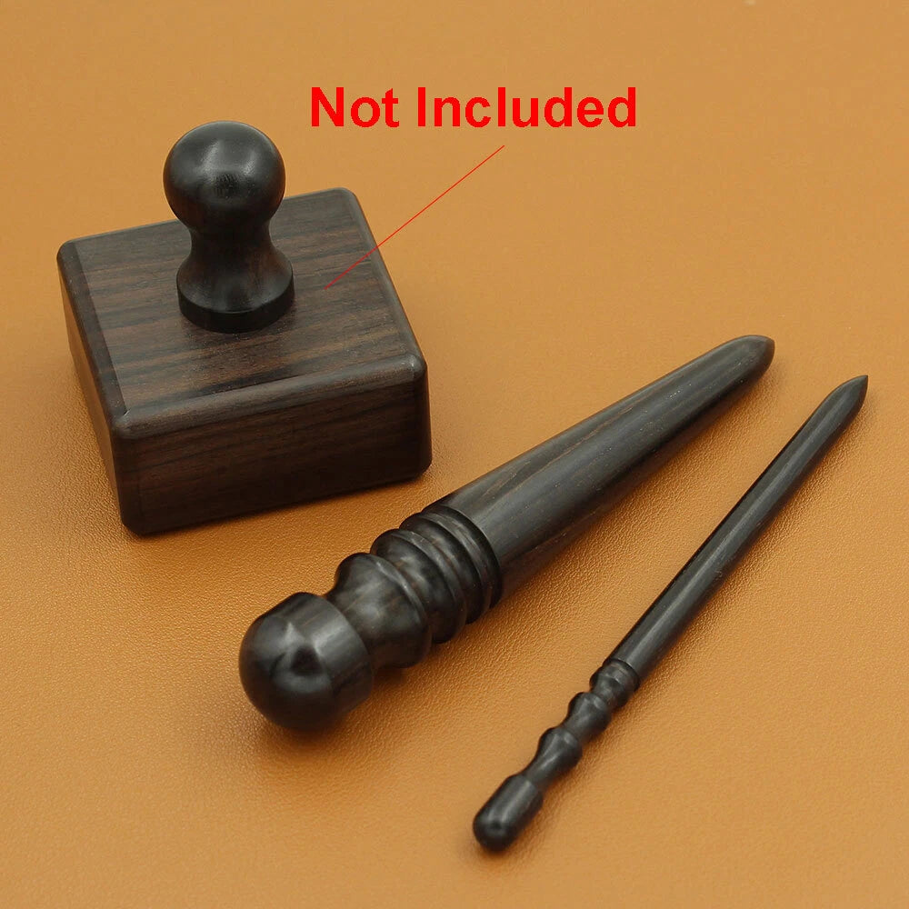 Leather Edge Slicker Burnisher Tool for Automotive Leather Work