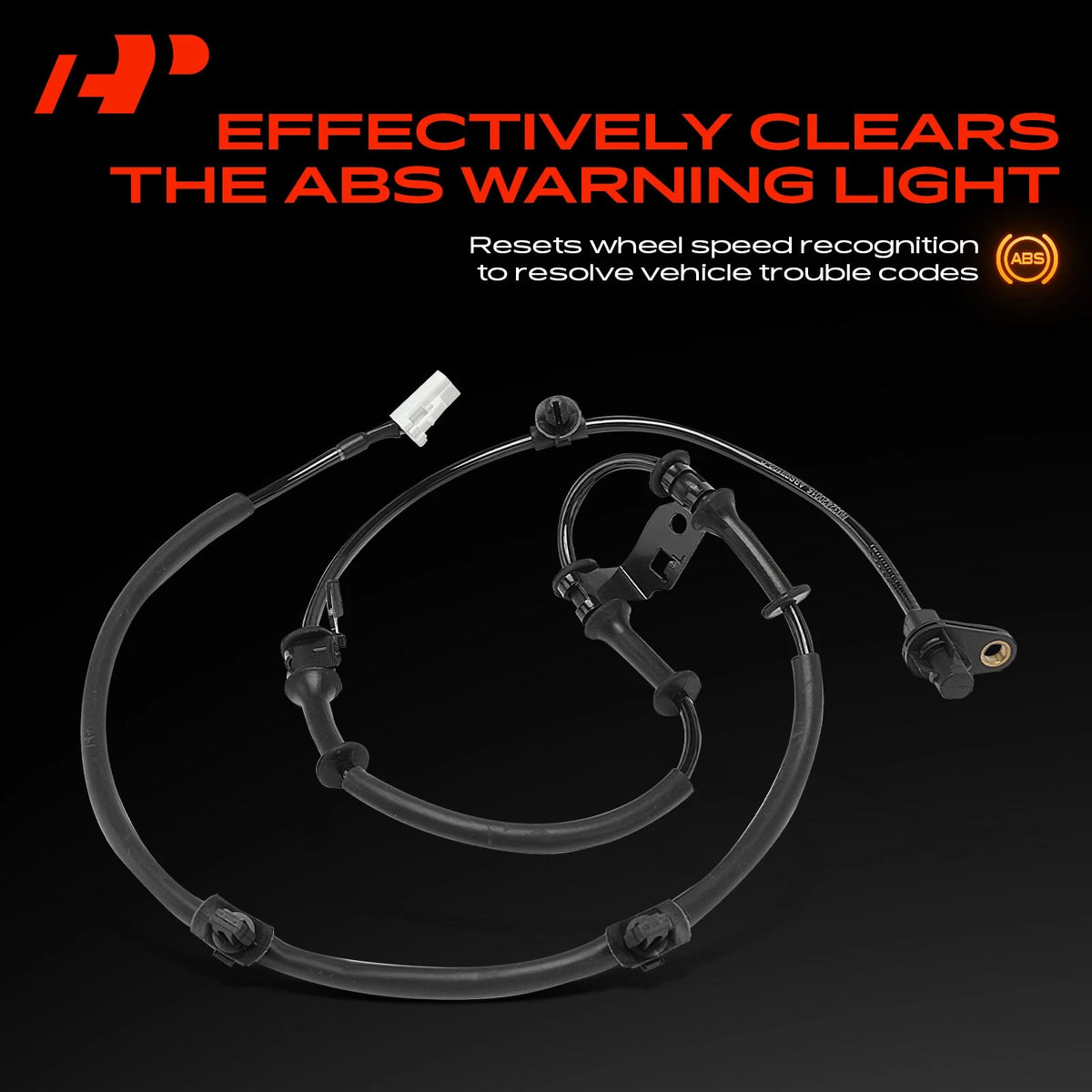 2X Front Side ABS Wheel Speed Sensor for Hyundai Veloster (2012–2015) 598102V000, 59830-2V500, ALS2333