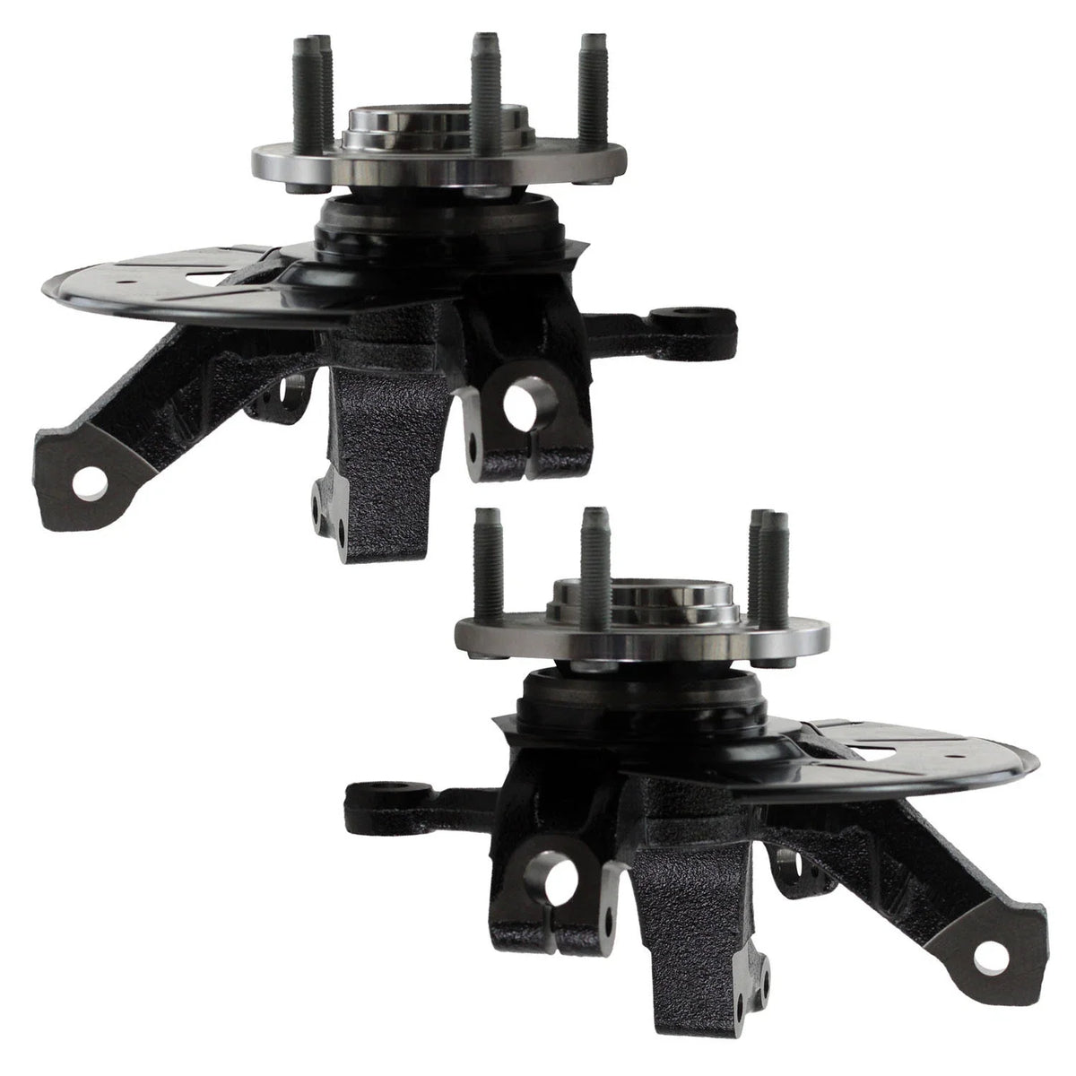 2X Front Steering Knuckle Set for Ford Escape, Mazda Tribute (2001–2012)