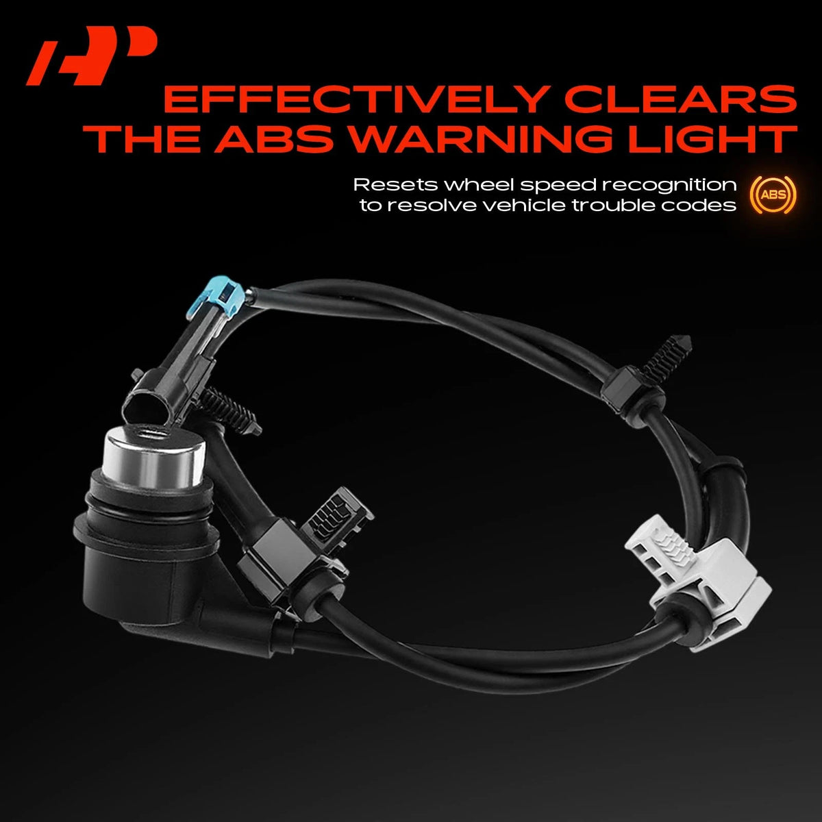 2X Rear ABS Wheel Speed Sensor for Chevy Trailblazer GMC Envoy (2002–2009) 15131391, ALS1737