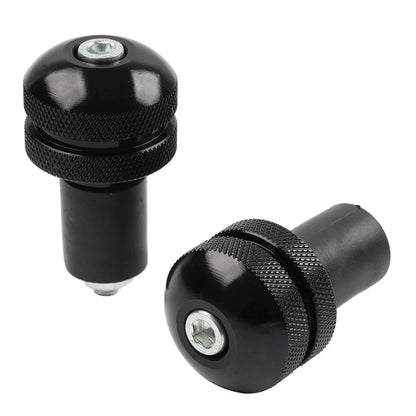 7/8" Motorcycle Handlebar Grips Bar End Cap Plug Slider