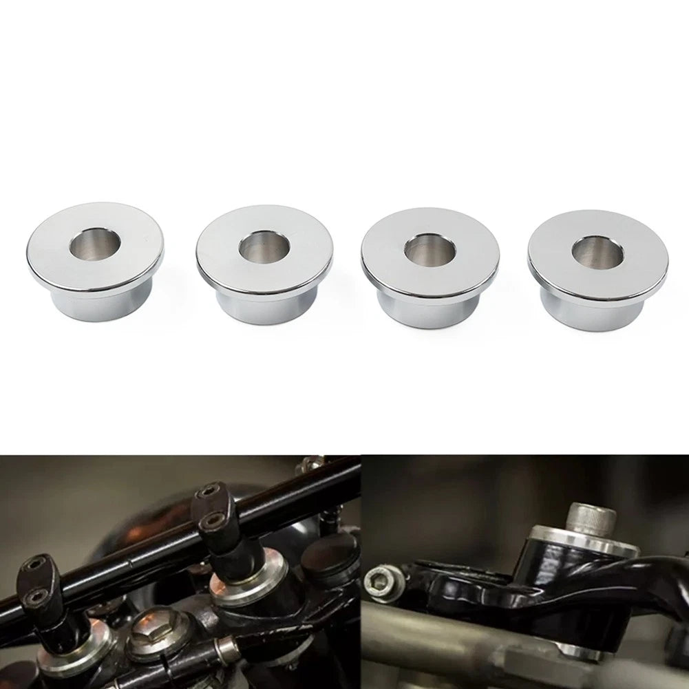 Handlebar Riser Bushings for Harley Sportster Softail Dyna (1983–2023)