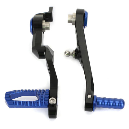 Adjustable Blue Shift Foot Lever & Brake Pedal for BMW R1250 GS (2019–2023) SL037-38-BL