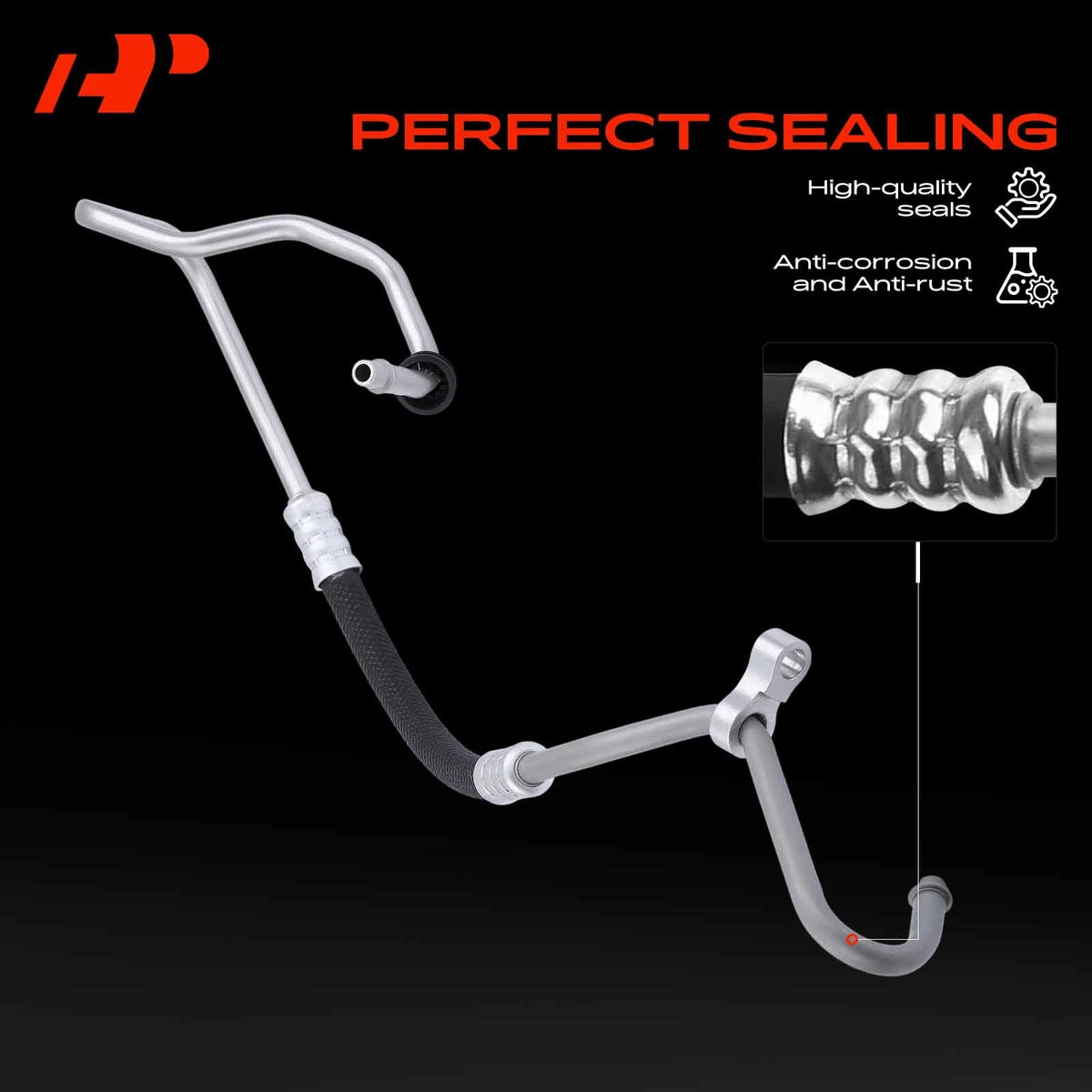 Inlet Oil Cooler Line for Chevrolet Traverse (2009–2019) 5801492, 624-233