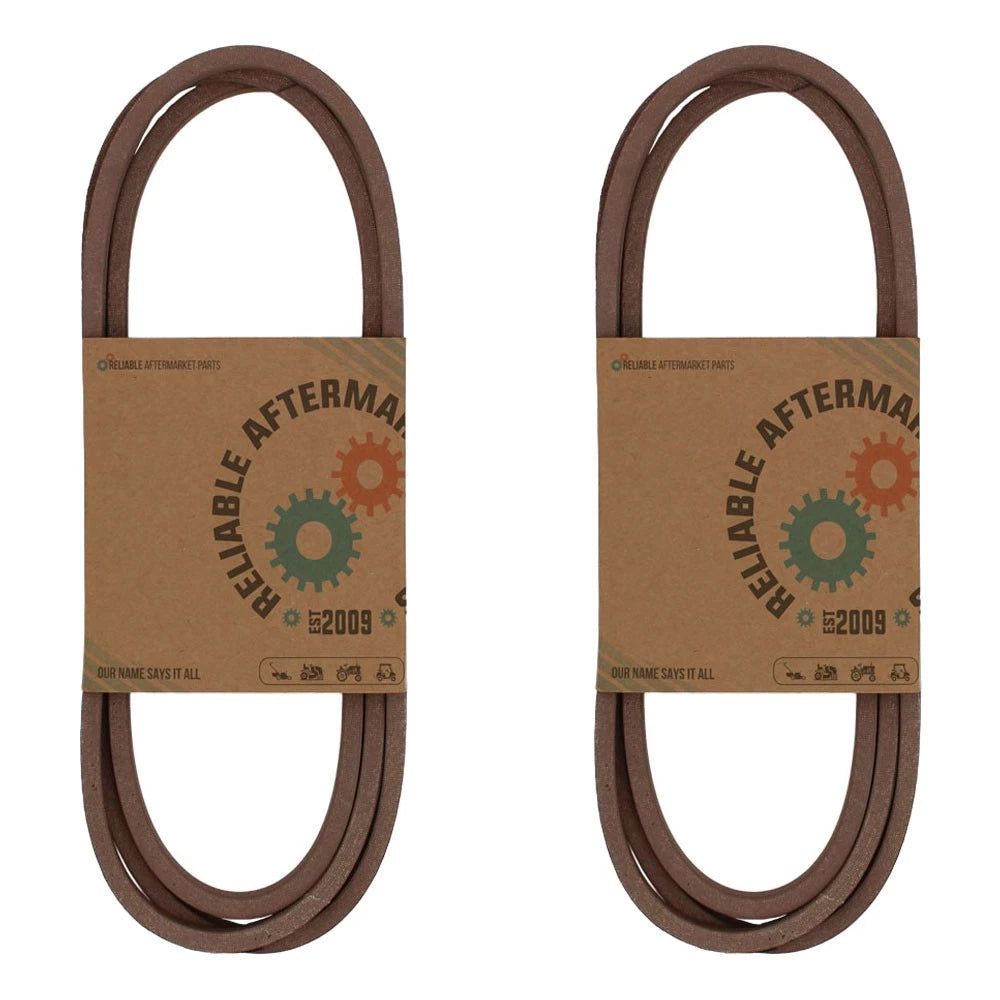2X Deck Belts for Huskee 46" Deck