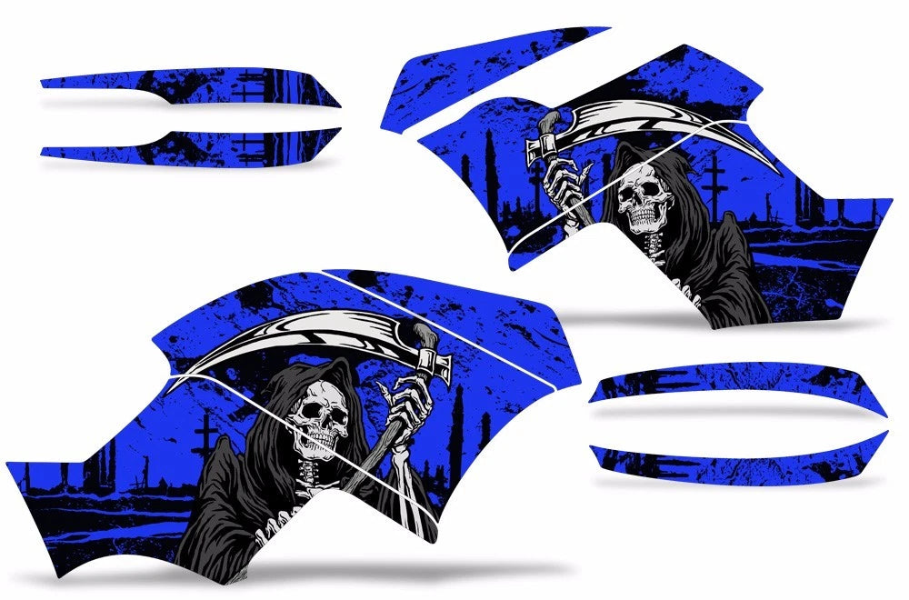 ATV Graphics Decal Sticker Kit for Yamaha Grizzly 550 700 (2007–2014)