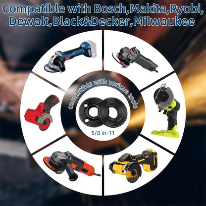 7PCS Angle Grinder Nut & Wrench Set for