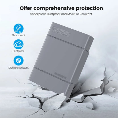 5-Pack Hard Drive Carrying Case for 3.5/2.5 Inch SSD HDD