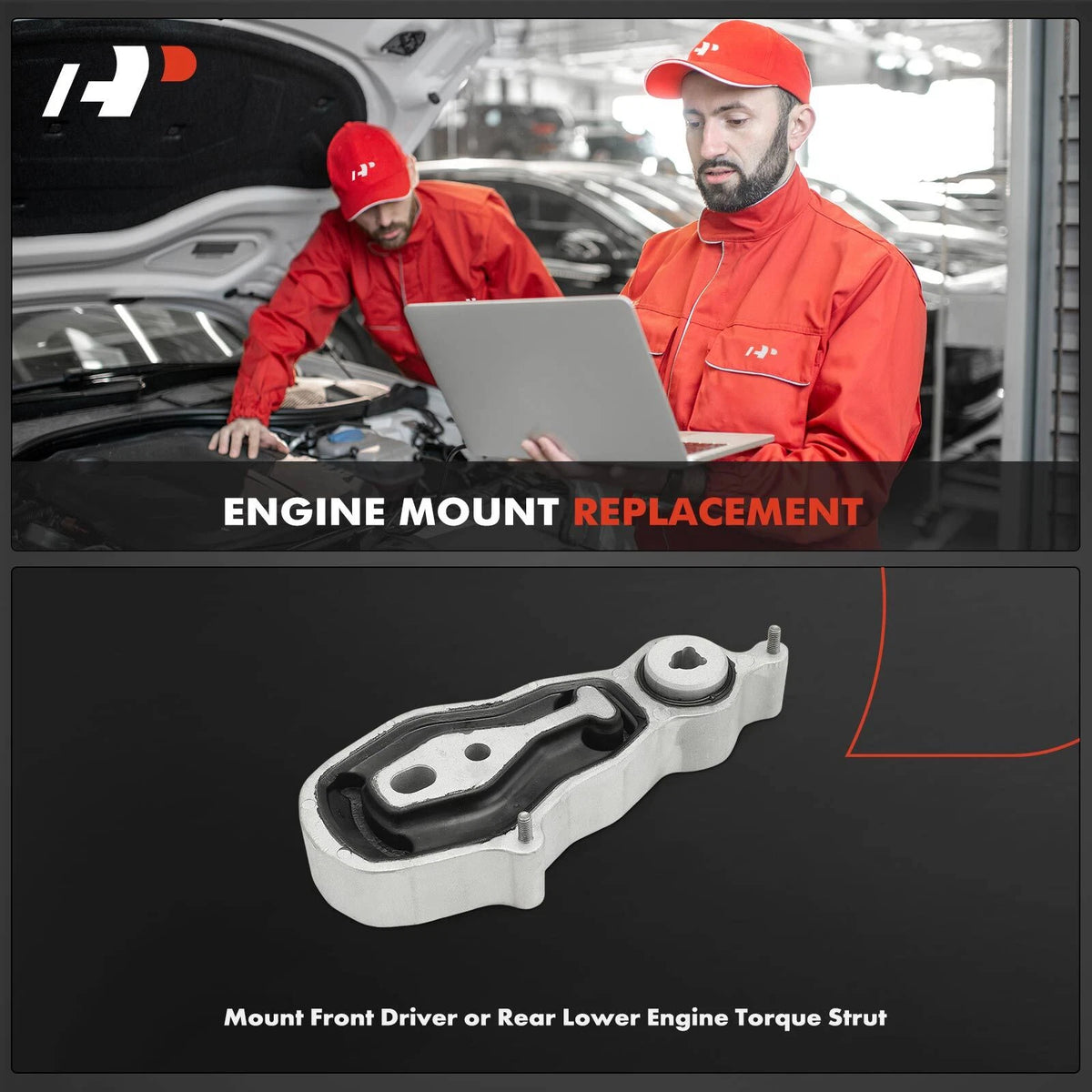 Engine Torque Strut Mount for Ford Taurus (2013–2019) DG1Z6068A, A5799