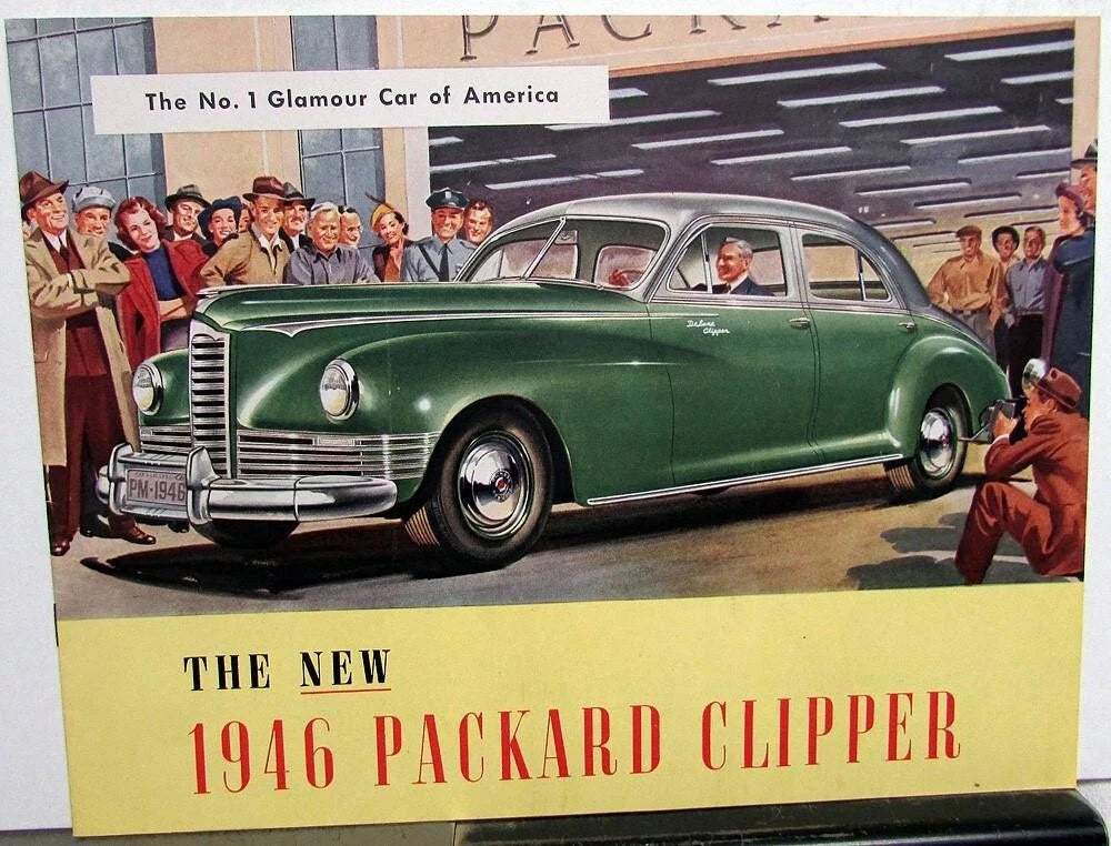Sales Brochure for Packard Deluxe Clipper (1946)