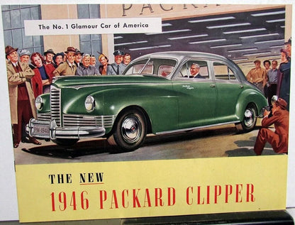 Sales Brochure for Packard Deluxe Clipper (1946)