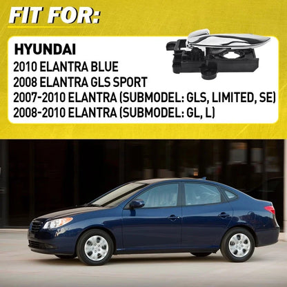 Interior Door Handle for Hyundai Elantra (2007–2010) LH Chrome